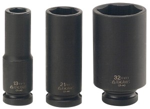 TENGTOOLS 101781011 Nasadka udarowa długa sześciokątna 13 mm 1/2