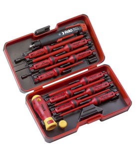 Zestaw wkrętaków elektrycznych  E-smart 14szt.  Box Industry  FL06391316   FELO