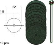 Tarcze korundowe fi-22mm PR28808 PROXXON