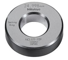 Pierścień ustawczy stalowy 100mm 177-296 MITUTOYO