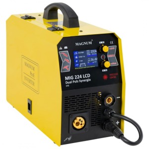 MAGNUM U MI 224 LCD Półautomat spawalniczy MIG/MAG 224 LCD DUAL PULS