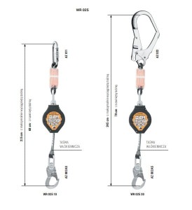 PROTEKT WR02520  Urządzenie samohamowne
