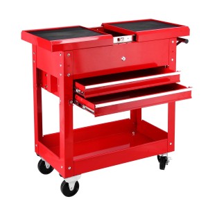 AIRPRESS 79518 Wózek narzędziowy rozsuwany - 2 szuflady pusty