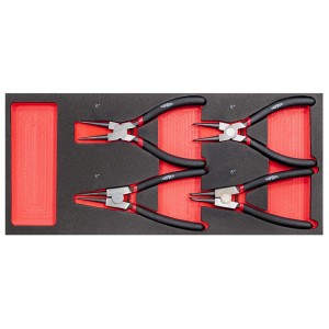 AIRPRESS 79156-TR28 Zestaw szczypiec segera 6" 150 mm 4 szt.