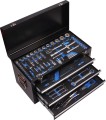 AIRPRESS 75251 Zestaw narzędzi w walizce, 97 elementów - 3 szuflady