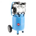 AIRPRESS 36854 Cichy kompresor bezolejowy dwutłokowy pionowy 8 bar 2 38L LMVO 40-250