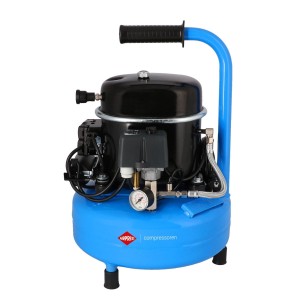 AIRPRESS 36517 Mały kompresor dwutłokowy L 9-75 8 bar 0.37 kW 9L cichy