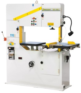 Pionowa przecinarka taśmowa VMS 1000 A z automatycznym posuwem stołu BERNARDO 04-1809