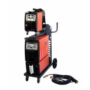 Półautomat spawalniczy inwertorowy MIG/MAG EXPERT MIG PULSE SYNERGIC + podajnik EXMIG550WP IDEAL