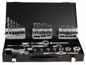 ABRABORO Zestaw gwintowników M3-M12  HSS-G, 45cz.  AB45300044
