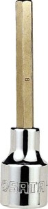 Nasadka 1/2" bit HEX, L100mm, rozmiar  12mm   25207   SATA