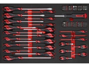 Zestaw wkrętaków/grotów wymiennych ,  122szt.  TTEMD122N  18620-0101  TENGTOOLS