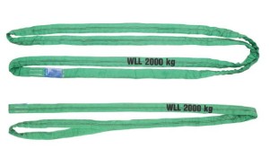 Zawiesie rurowe kołowe ES 3T żółte 1m ES03001 PROTEKT