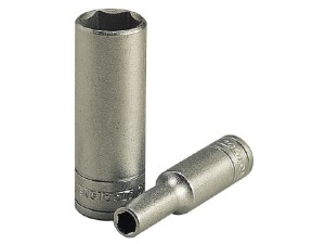 Nasadka sześciokątna długa, chwyt ? 1/4", rozmiar 3/8" M140212-C  6989-0408  TENGTOOLS