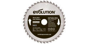 Piła widiowa TCT do cięcia drewna 255mm 40z EVO25540D EVOLUTION