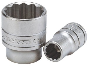 Nasadka dwunastokątna, chwyt ? 1/2", rozmiar  23mm  M120523-C   7431-1408  TENGTOOLS