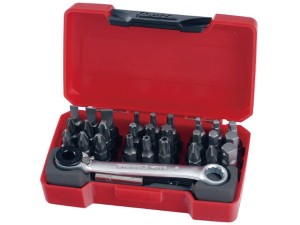 Zestaw  grotów  29elem. TM029  16736-0106   TENGTOOLS