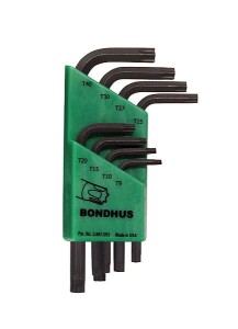 Zestaw kluczy TX , TX9-TX40, 8szt.  BO31734  BONDHUS