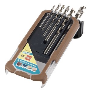 Zestaw wierteł do drewna 3-10mm WF7120000 WOLFCRAFT