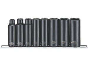 Zestaw nasadek maszynowych 8-19mm   3/8" 8szt. 9386  114960107  TENGTOOLS