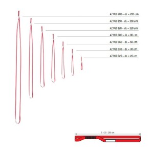 Zaczep taśmowy 0,6m AZ930 060 PROTEKT