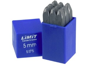 Limit Zestaw numeratorów od 0 do 9 wysokość cyfr 5 mm 17330408