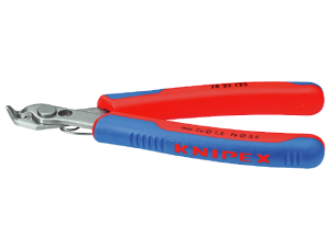 Szczypce tnące  boczne, do elementów elektronicznych, 7823   dł.125mm   		02290104	  KNIPEX          