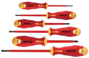 Zestaw wkrętaków - Ergonic  VDE 6szt.  izolowany 1000V  FL41396198   FELO