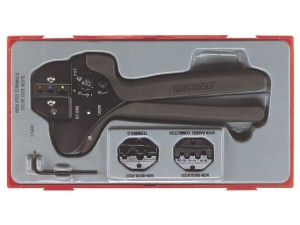 Zestaw narzędzia do zaciskania końcówek , 4szt. TTCP04   12247-0107  TENGTOOLS