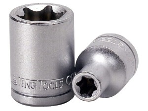 Nasadka do łbów z chwytem zewnętrznym TX, chwyt ? 1/2" rozmiar E24  M120724-C  11207-0909  TENGTOOLS