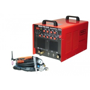 MAX-TIG 232 AC/DC DIGITAL + zestaw TIG Ideal MAXTIG232