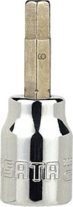 Nasadka 3/8" bit HEX, L50mm,   rozmiar 4mm   22202  SATA