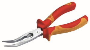 Szczypce telefoniczne odgięte 170 VDE  izolowane  NW141-49VDE-170  NWS