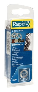 Przelotki aluminiowe 12x23mm 5000413 RAPID