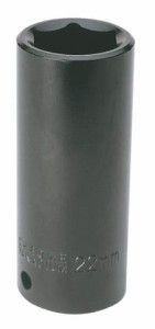 Nasadka udarowa długa,  6-kątna 1/2", 27mm  34420   SATA