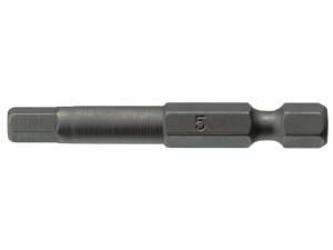 Grot długi do gniazd sześciokątnych, chwyt sześciokątny 1/4",  6x52mm    HEX5000603    10611-0307  TENGTOOLS