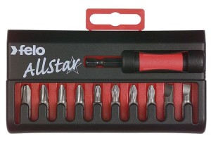 Zestaw 110 bitów  STAR z uchwytem magnetycznym  FL02090116  FELO