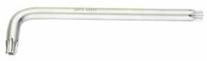 Klucz trzpieniowy długi typu L, Torx, z otworem centralnym  T15   84506  SATA