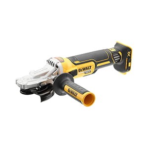 Szlifierka kątowa XR Li-Ion 125mm z silnikiem bezszczotkowym i płaską obudową przekładni 18 V bez akumulatorów i ładowarki DCG405FN DeWalt