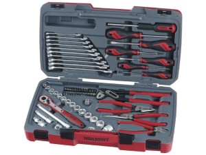 Zestaw narzędzi nasadowych ,  chwyt ? 3/8"  67szt.  T3867-P  167200104   TENGTOOLS
