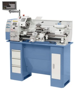 Tokarka Profi 700 PRO z cyfrowym wyświetlaczem 2 osi - 400V BERNARDO 03-1183