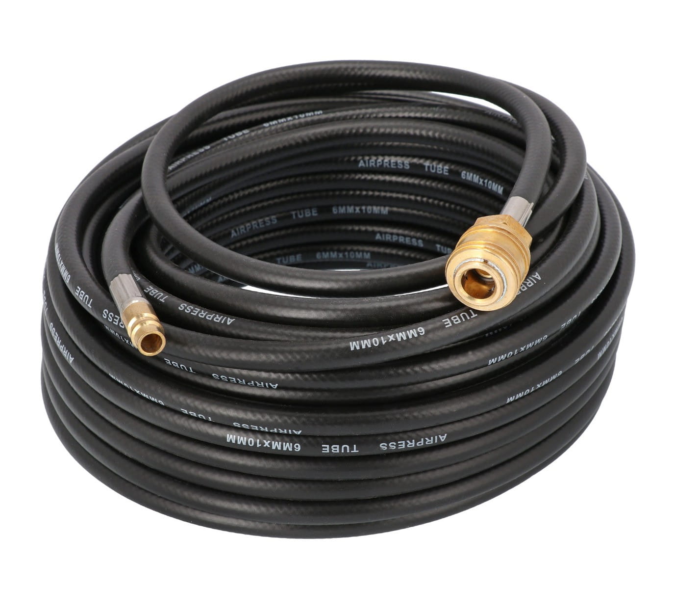AIRPRESS 40462 Wąż pneumatyczny 10 x 6 mm 20 m okuty