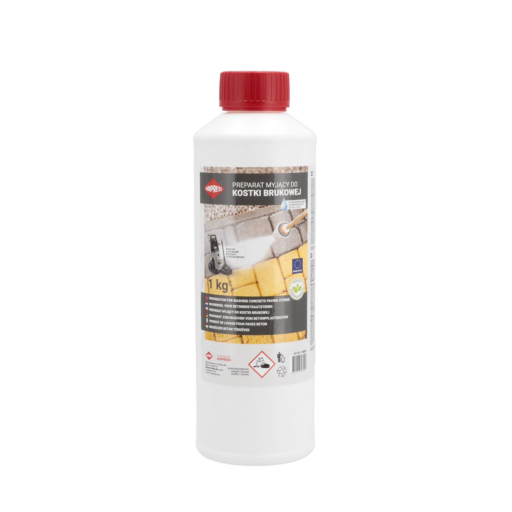 AIRPRESS 12039 Preparat do mycia kostki brukowej 1L