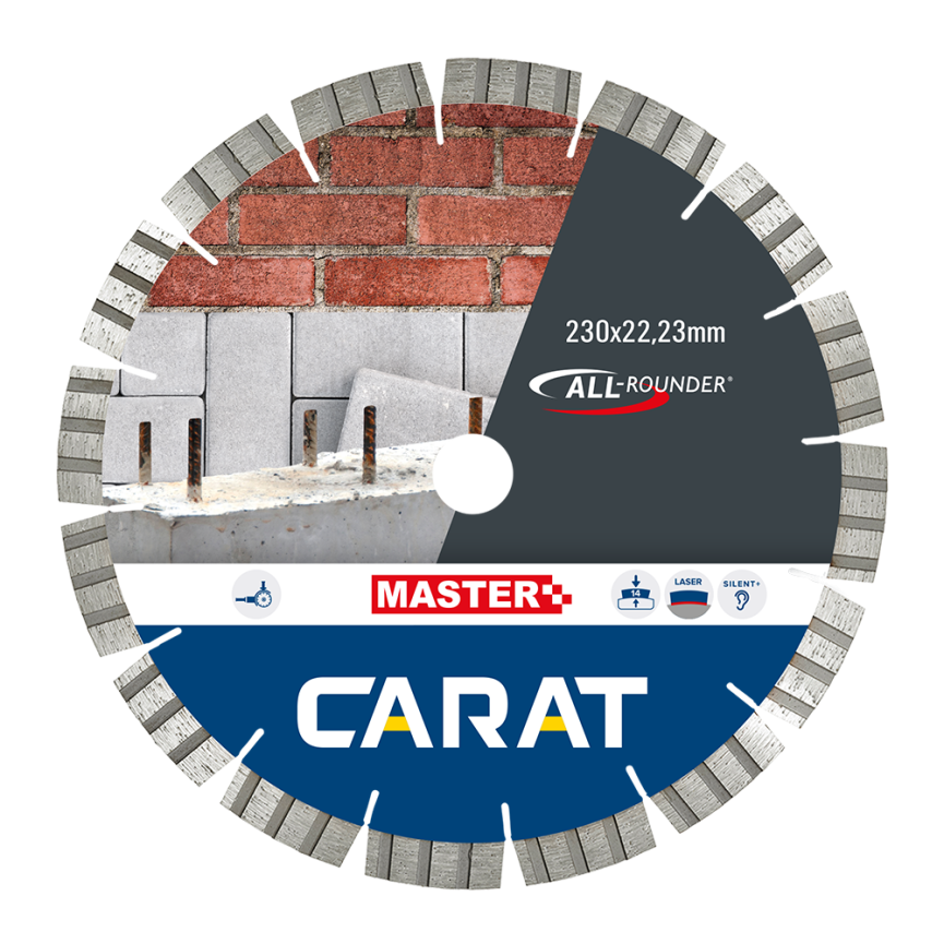CARAT CEB2303015 TARCZA UNIWERSALNA BRILLIANT Ø230X22.23 MM ALLROUNDER