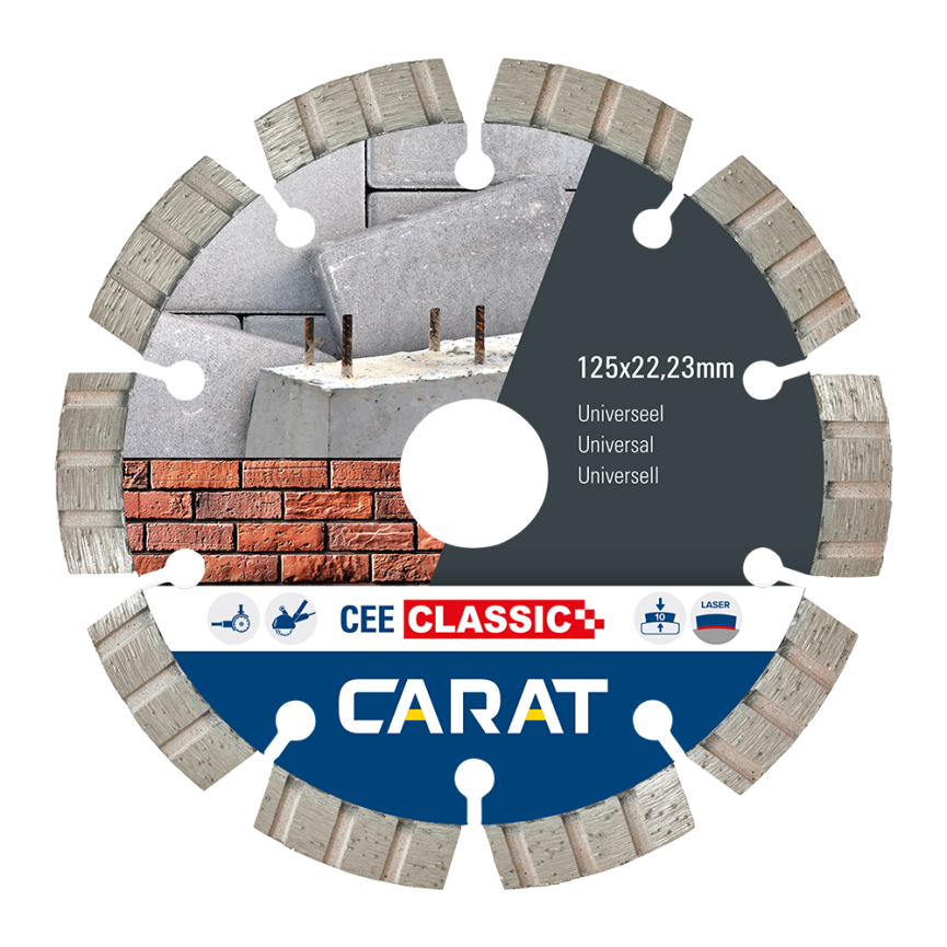 CARAT CEE1153010 TARCZA UNIWERSALNA Ø115X22,23MM TYP CEE