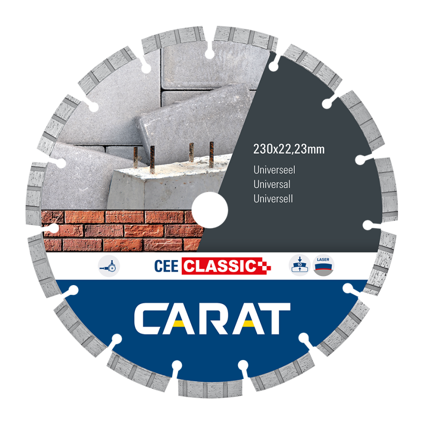 CARAT CEE2303010 TARCZA UNIWERSALNA Ø230X22,23MM TYP CEE