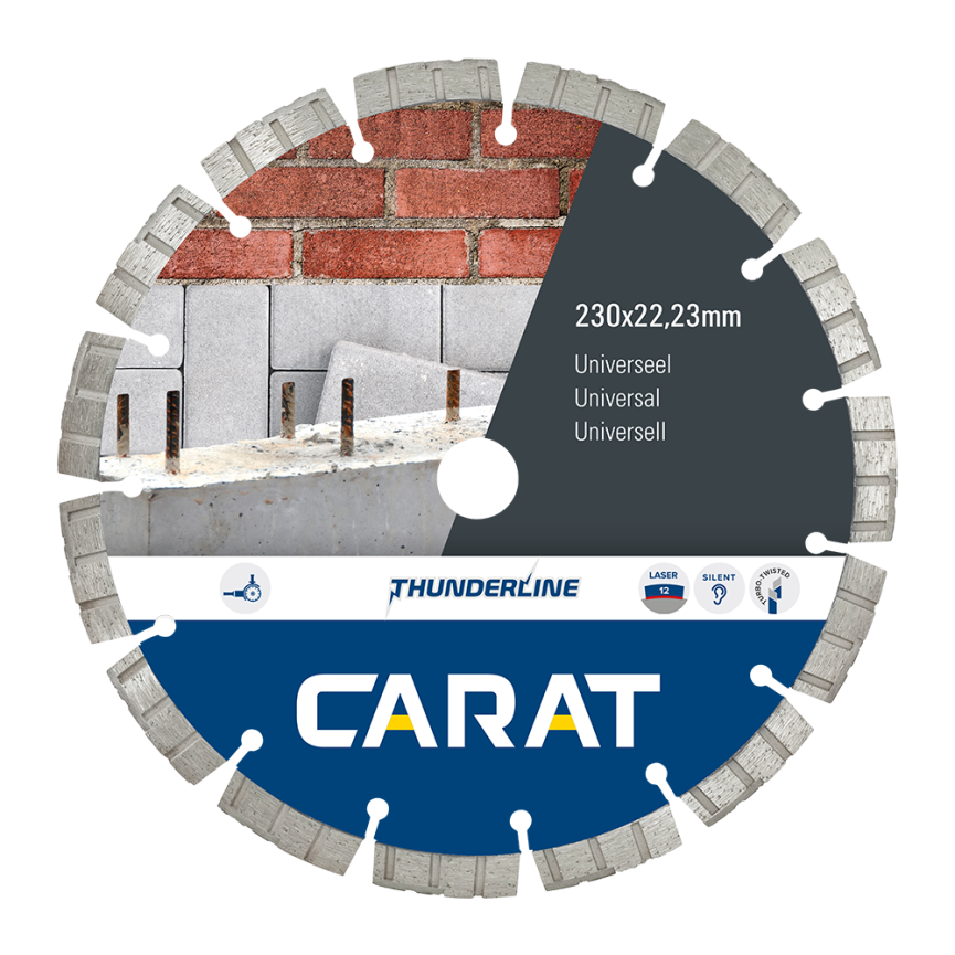 CARAT CEB30030TT TARCZA UNIWERSALNA BRILLIANT Ø300X22,23MM