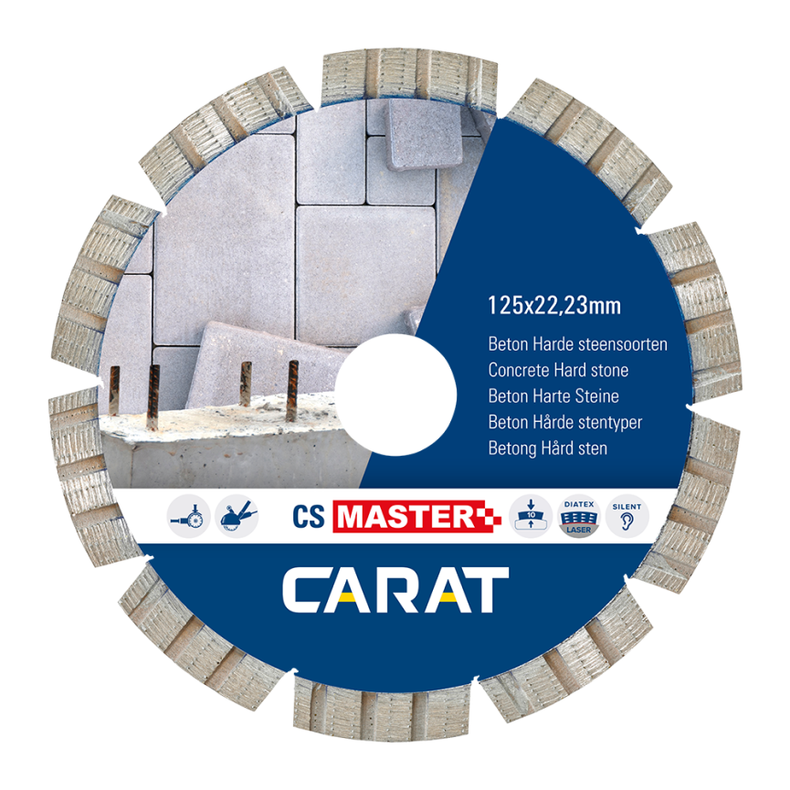 CARAT CSM1509000 DIAMOND TARCZA DO BETONU Ø150X22,23MM TYPE CS MASTER