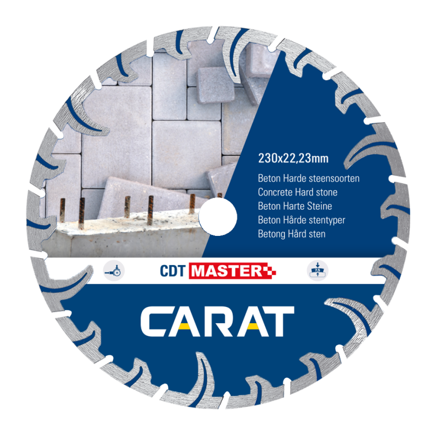 CARAT CDTM230300 TARCZA DO BETONUØ230X22,23MM TYPE CDT MASTER