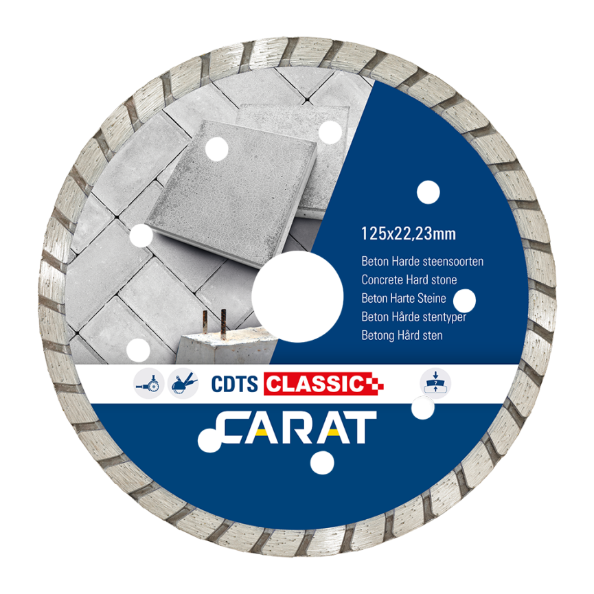 CARAT CDTSC18030 TARCZA DO BETONU Ø180X22,23MM TYPE CDTS CLASSIC